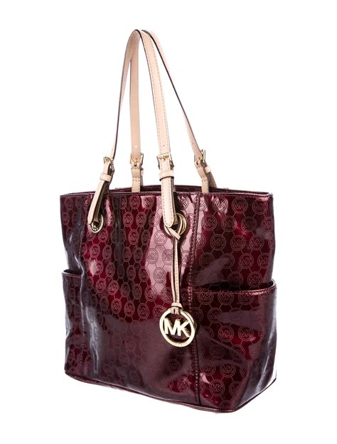 patent leather purse michael kors